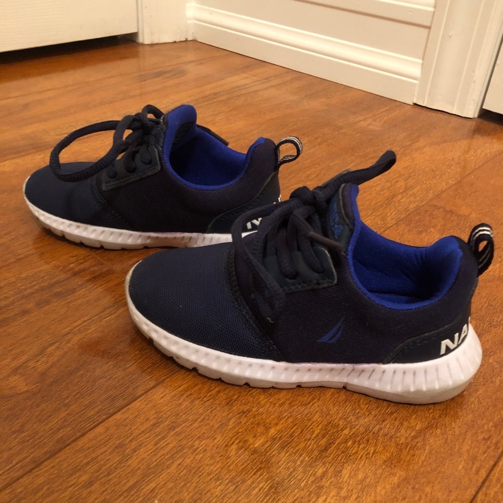 Nautica toddler slip-on navy blue sneaker